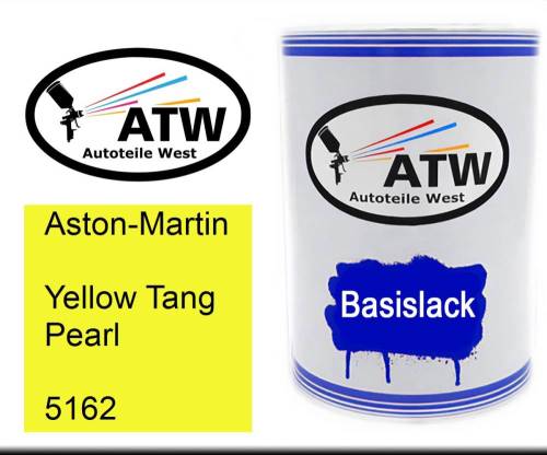 Aston-Martin, Yellow Tang Pearl, 5162: 500ml Lackdose, von ATW Autoteile West.